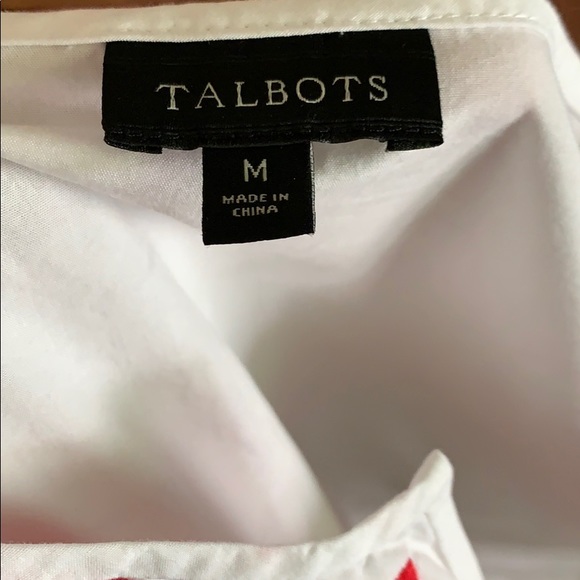 Talbots Top M - Picture 3 of 4